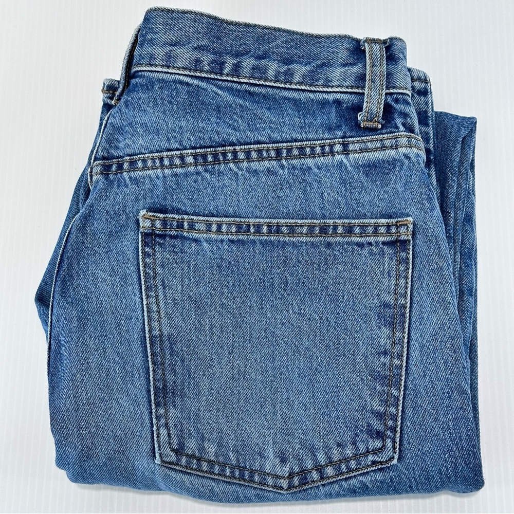 Uniqlo Jeans High Rise Women’s 30x31 Straight Leg Denim Excellent Used Condition